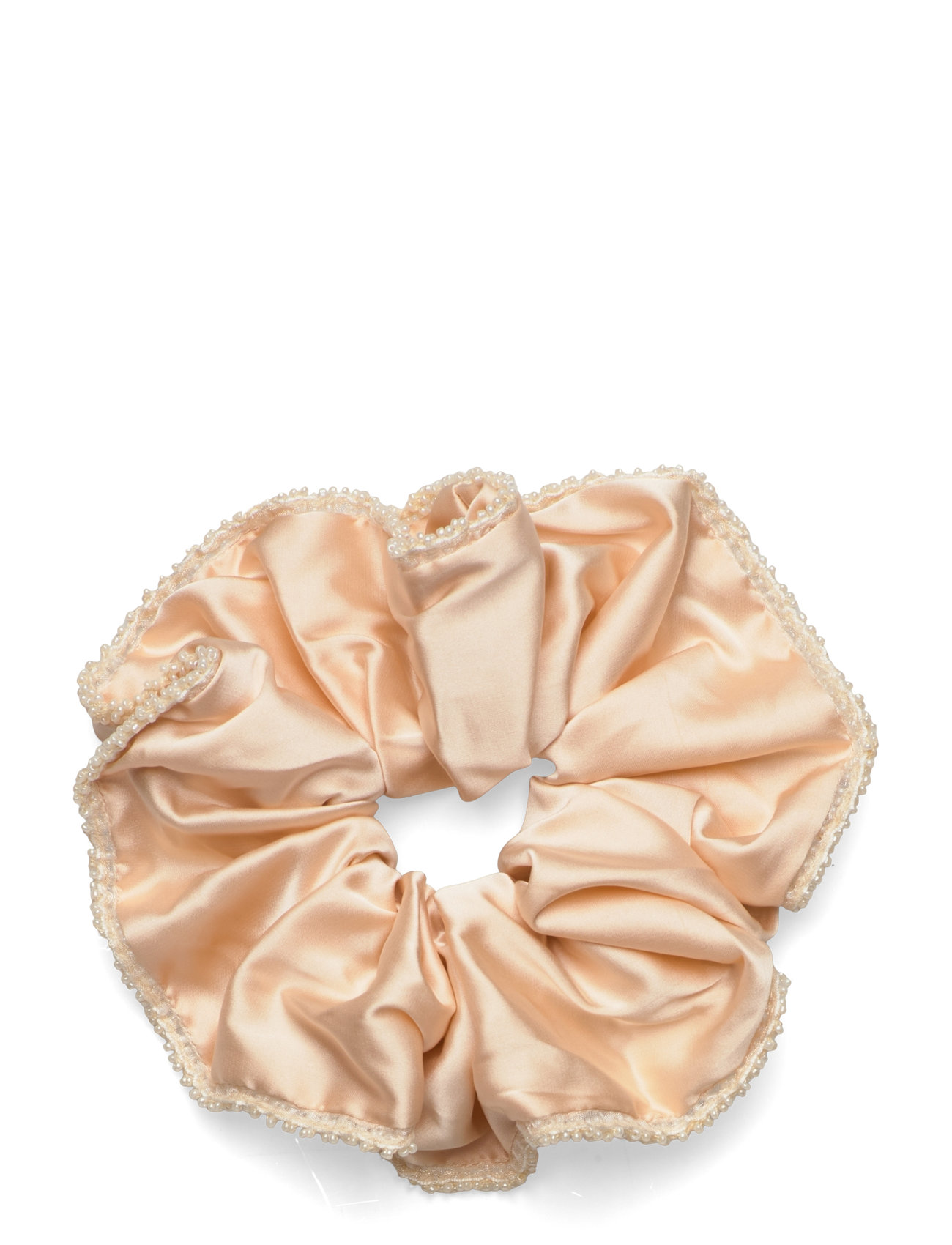 Luster Bead Scrunchie Pink Becksöndergaard