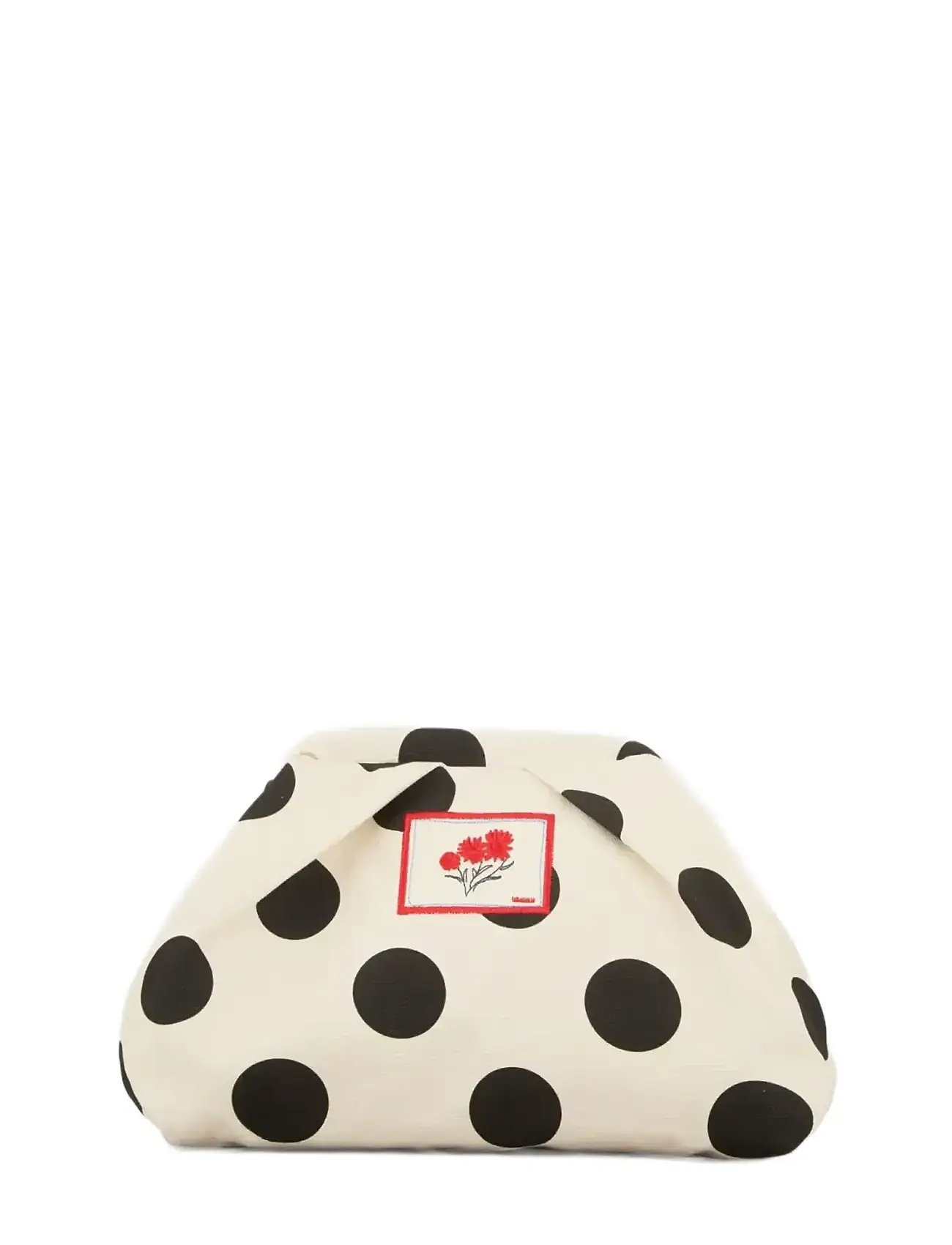 Becksöndergaard Maxi Polka Canvas Bonita Bag, One Size, Black, Tasker > Clutches, Dame