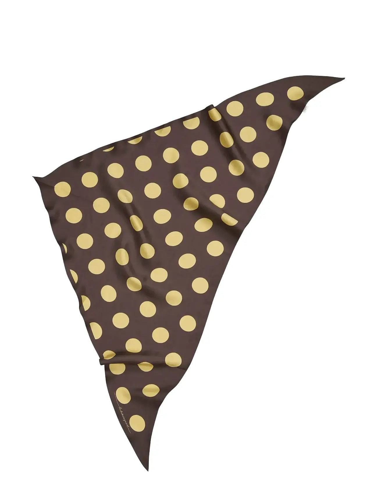 BECKSÖNDERGAARD Maxi Polka Triangle Sia Schal Braun - One Size - Damen