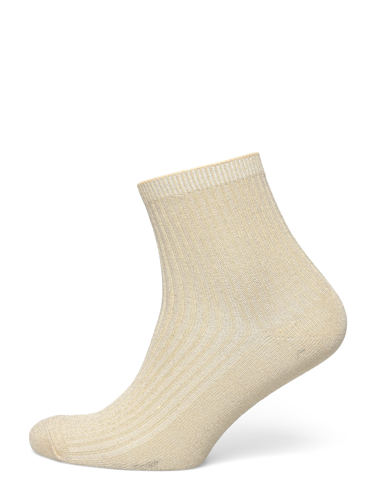 BECKSÖNDERGAARD Telmira Glitter Socke Beige - 37-39 - Damen