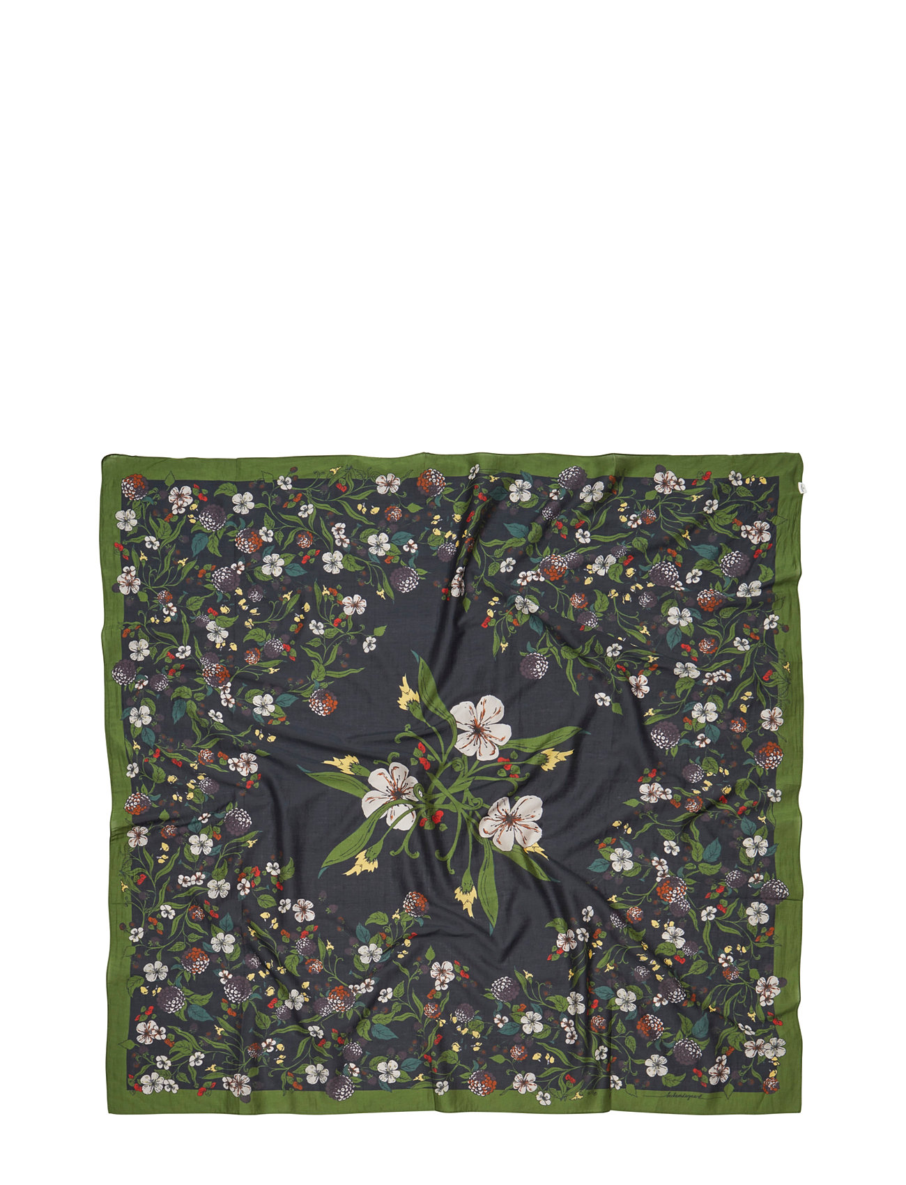 BECKSÖNDERGAARD Bromflora Sico Schal Grün - One Size - Damen