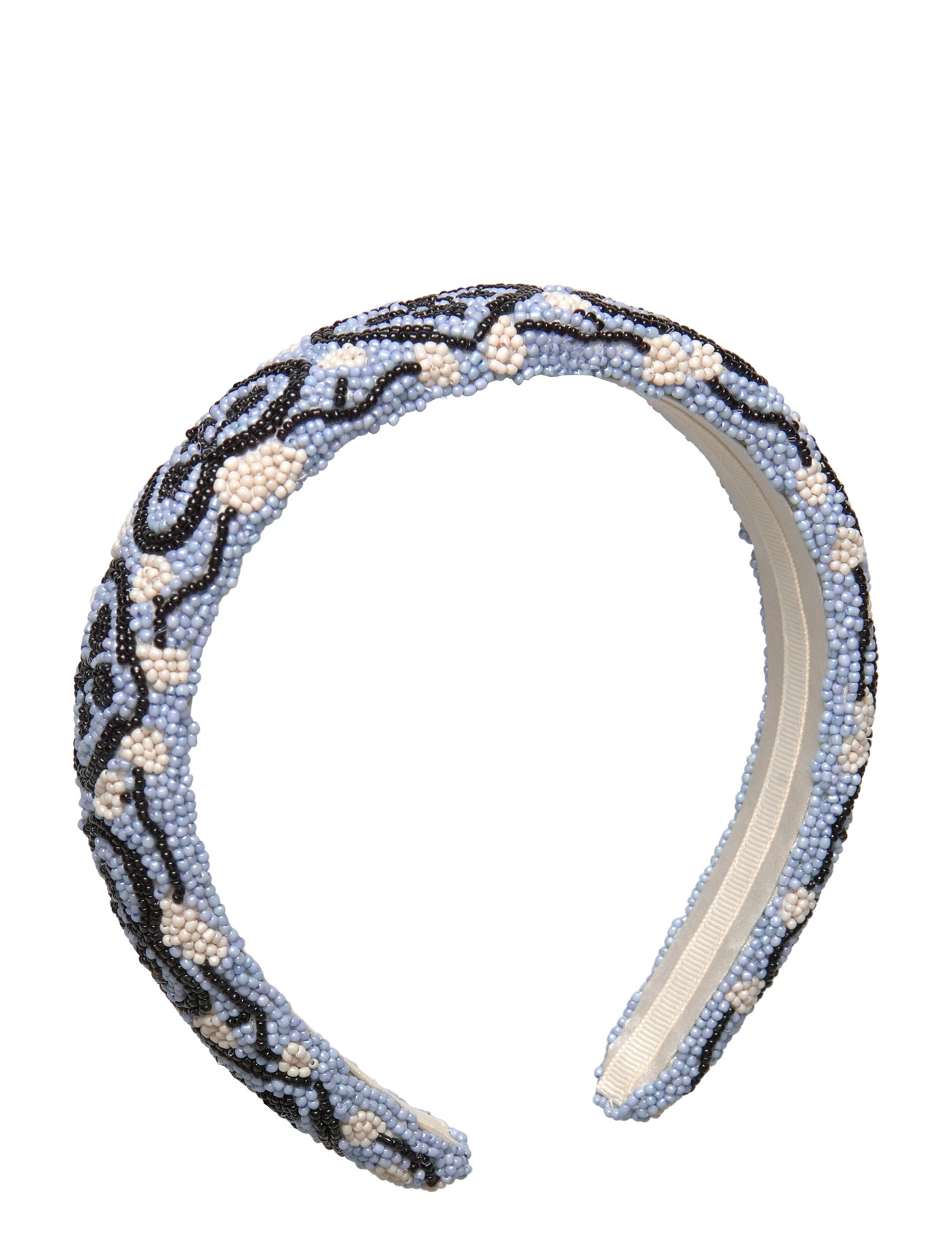 BECKSÖNDERGAARD Hearty Midi Beaded Hairbrace Schwarz - One Size - Damen