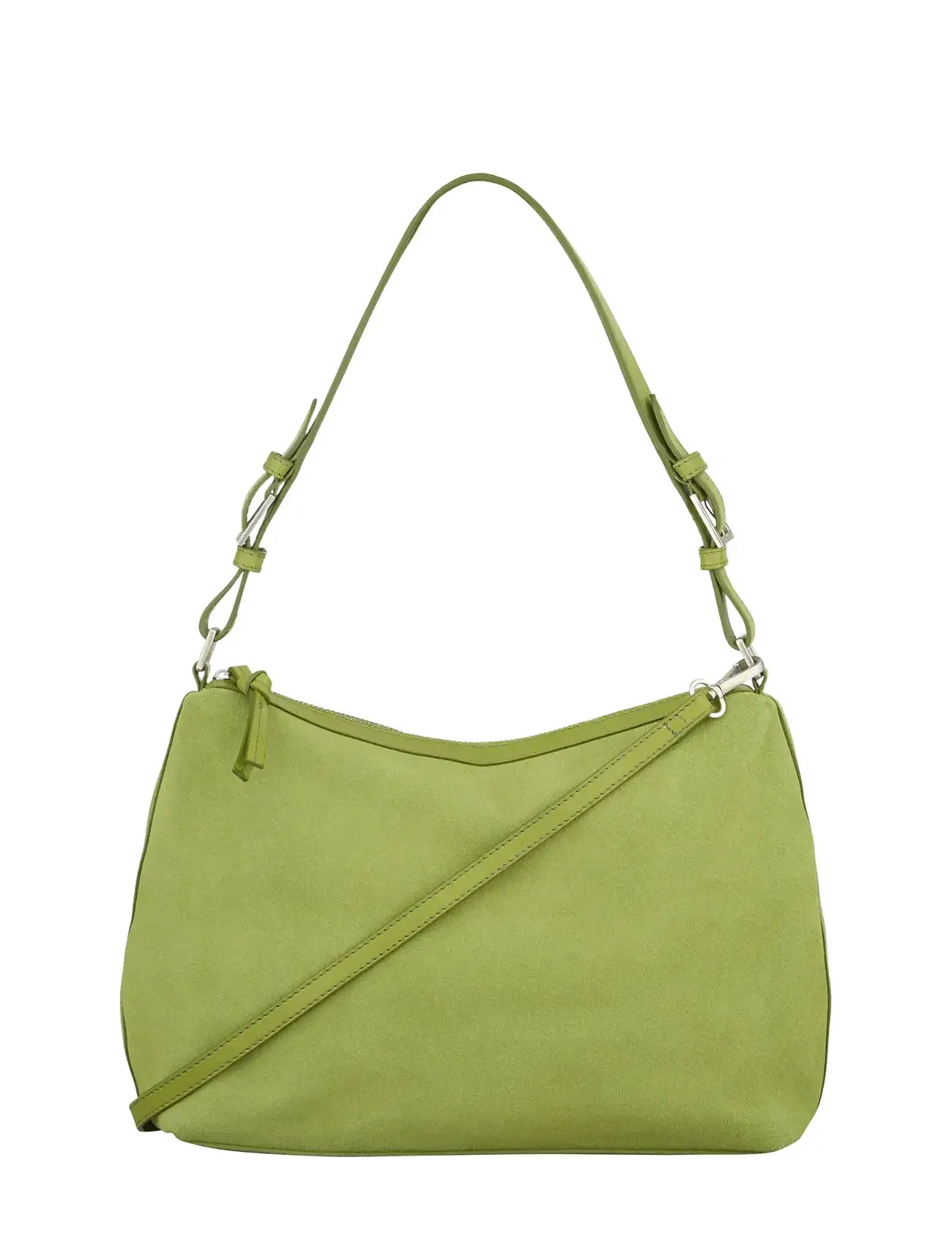 BECKSÖNDERGAARD Wildleder Ginni Medi Tasche Grün - One Size - Damen