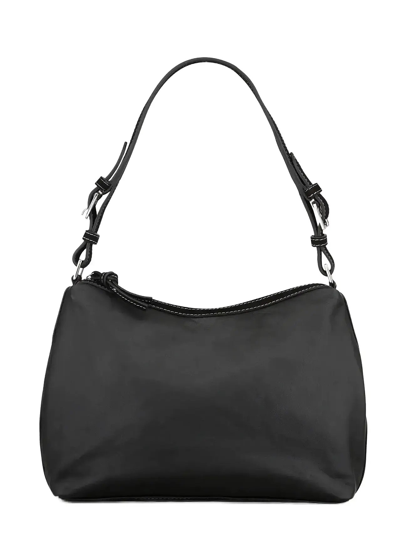 Becksöndergaard Nappa Ginni Medi Bag, One Size, Black, Tasker > Små Skuldertasker-Crossbody-Tasker, Dame