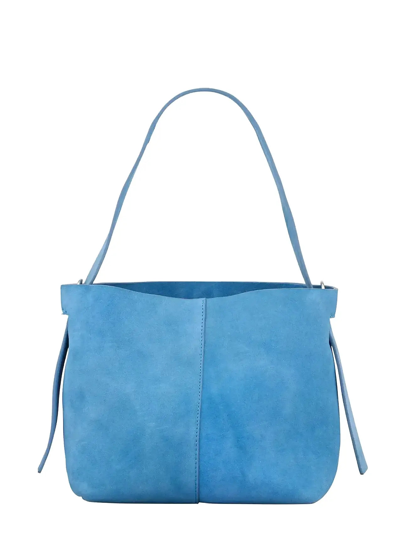 Becksöndergaard Suede Fraya Sea Bag, One Size, Blue, Tasker > Crossbody-Tasker, Dame