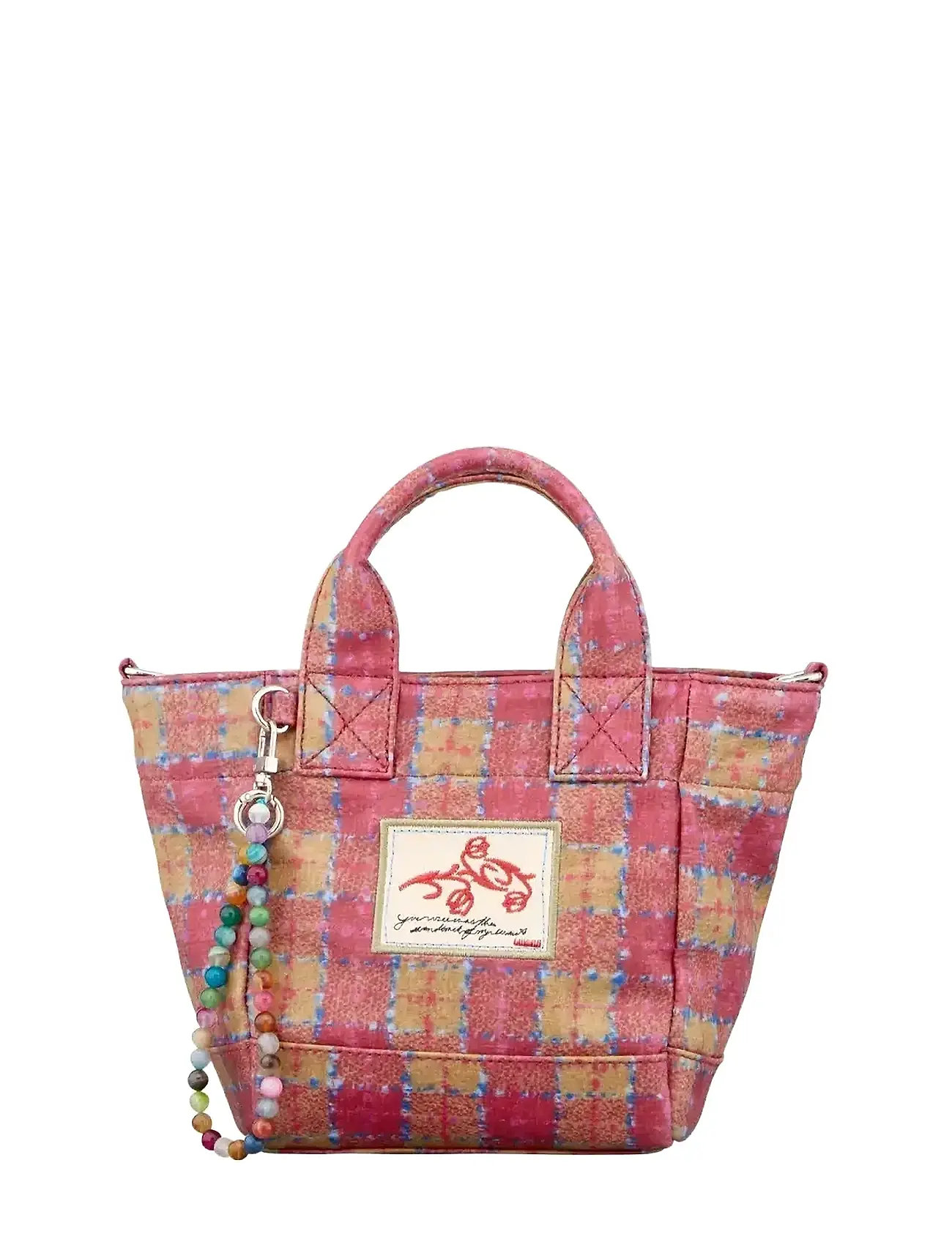 BECKSÖNDERGAARD Checky Coated Gabby Tasche Pink - One Size - Damen