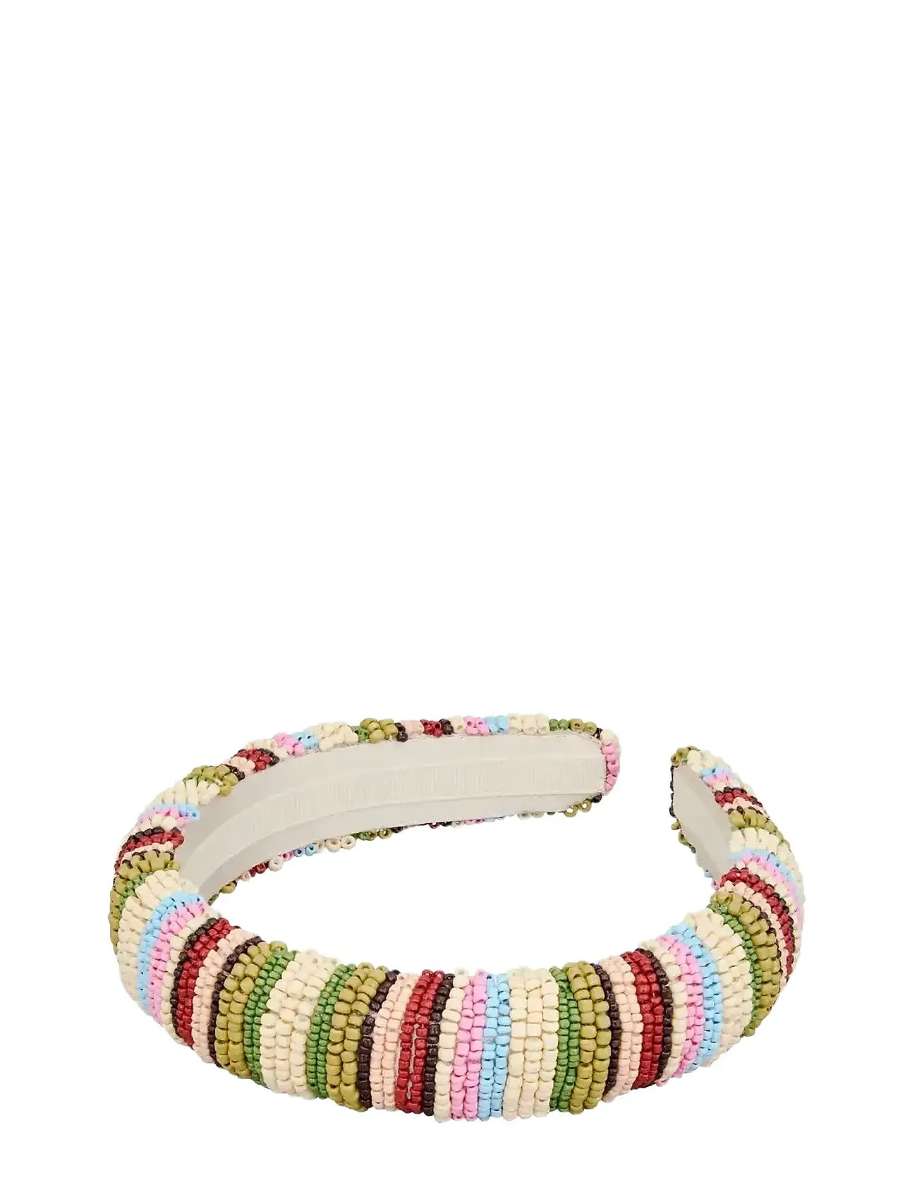 BECKSÖNDERGAARD Stripes Midi Beaded Hairbrace Patterned - One Size - Damen