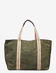 Suede Agnese Bag - CHIVE