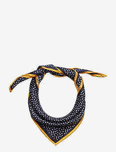 Dylan Dot Scarf - CLASSIC NAVY