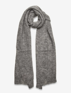 Janu Scarf - winter scarves - grey melange