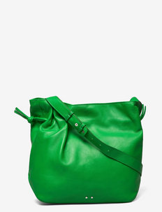 Eco Lamb Trixa Bag - bucket bags - bright green