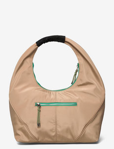 Tassen & portemonnees Handtassen Handtassen met kort handvat Hand Tooled Brown Leather Top Handle Handbag Purse 