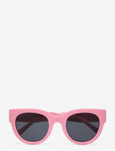 Astrid Solid Eye - round frame - candy pink