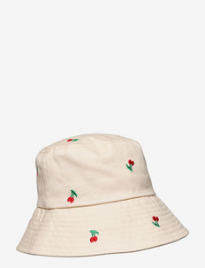 Cherry Bucket Hat - bøllehatte - birch