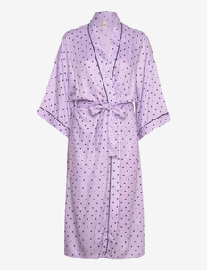 Dot Liberte Kimono - vefnaðarvörur fyrir baðherbergi - paisley purple