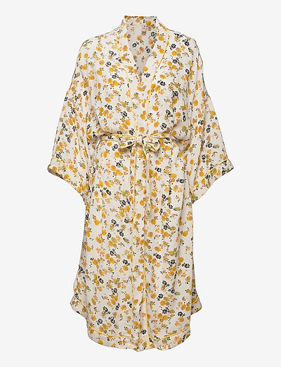 Eloisa Liberte Kimono - blouses & shirts - egret