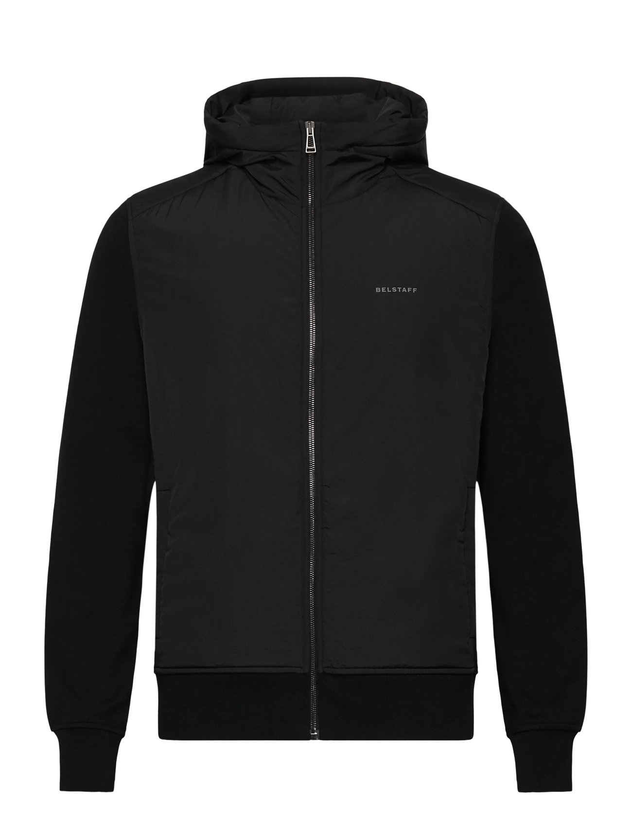 BELSTAFF Alloy Zip Through Hoodie Schwarz Schwarz - XL - Herren