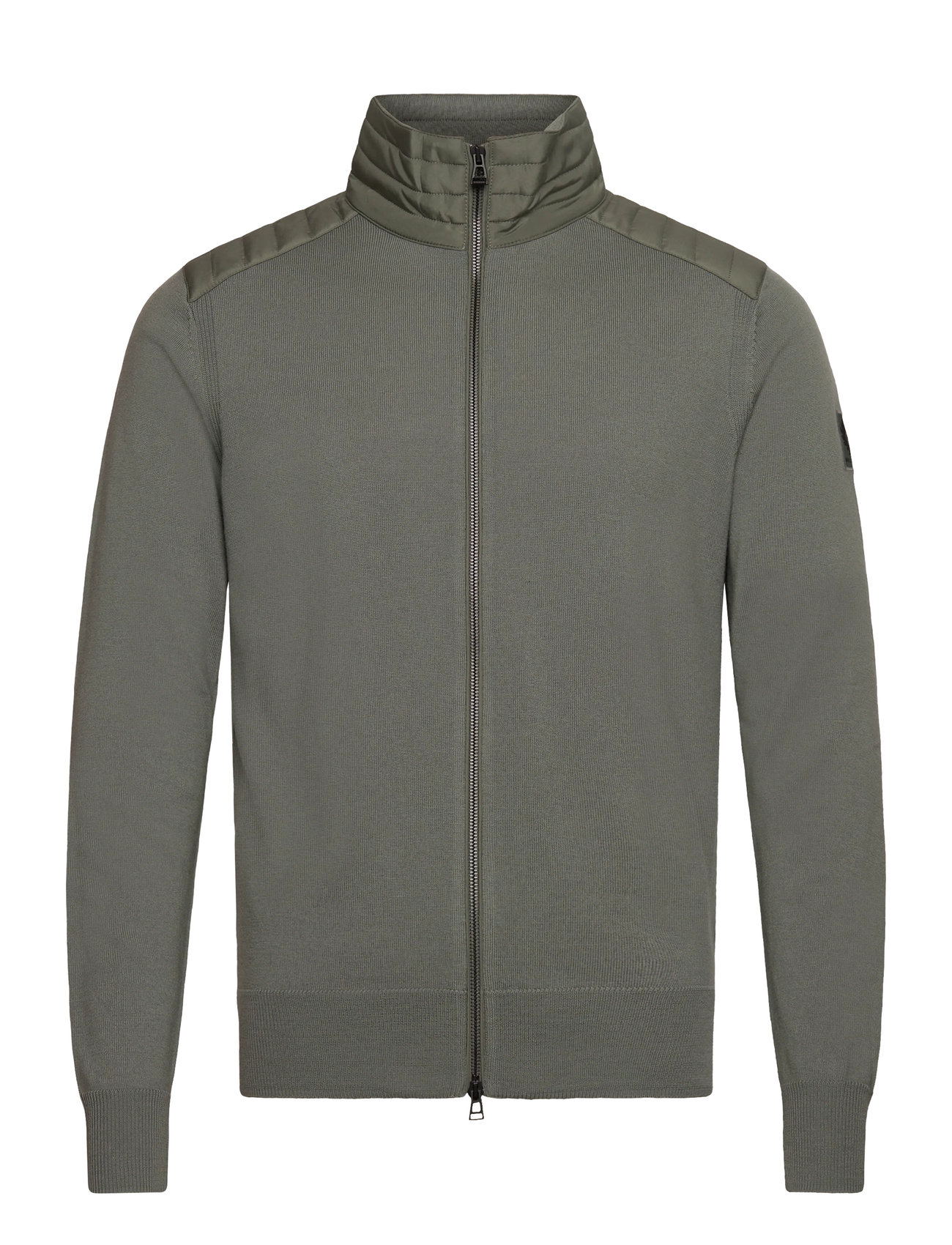 BELSTAFF Kelby Zip Cardigan Khaki - XXL - Herren