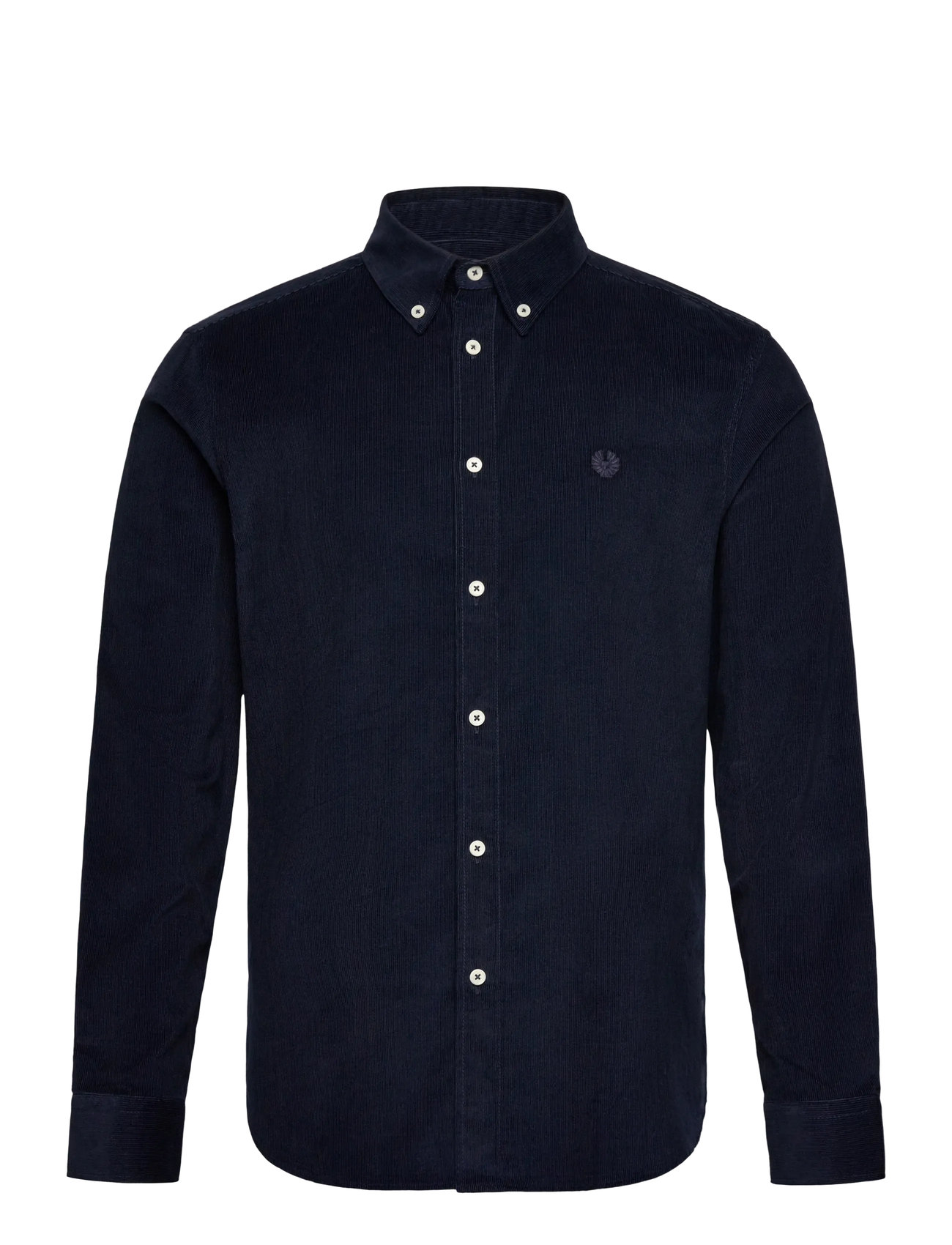 Belstaff Street Shirt, S, Navy, Shirts > Corduroy Shirts, Herre