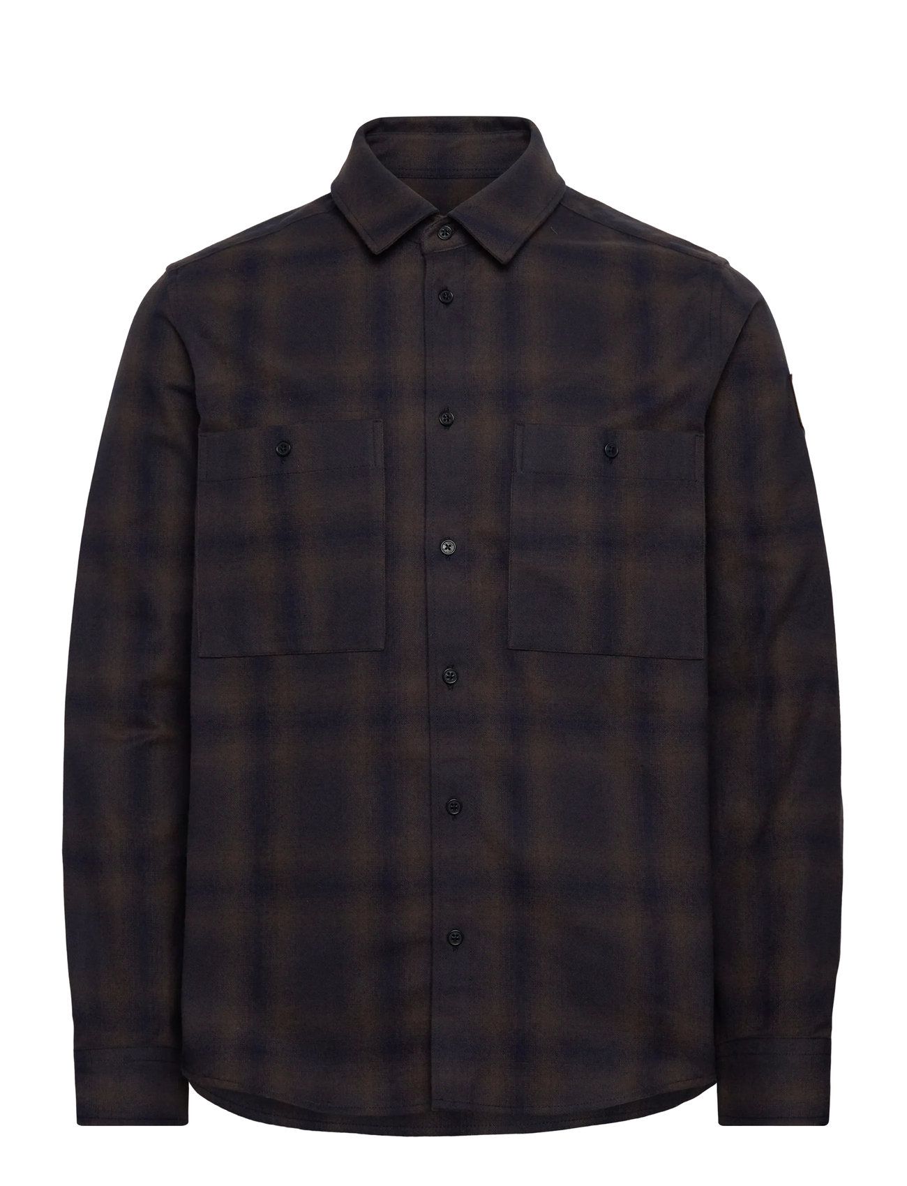 BELSTAFF Outpost Flannel Shirt Patterned - M - Herren