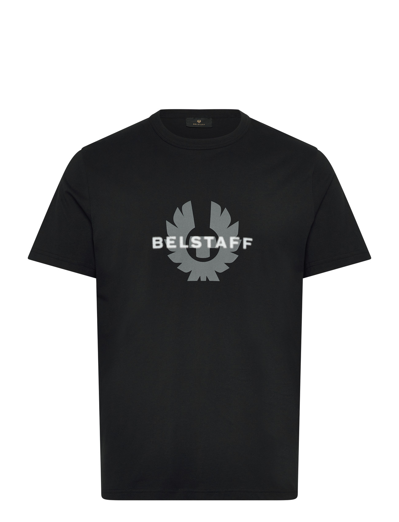 Belstaff Surface T-Shirt Black, S, Black, T-Shirts > Kortærmede, Herre