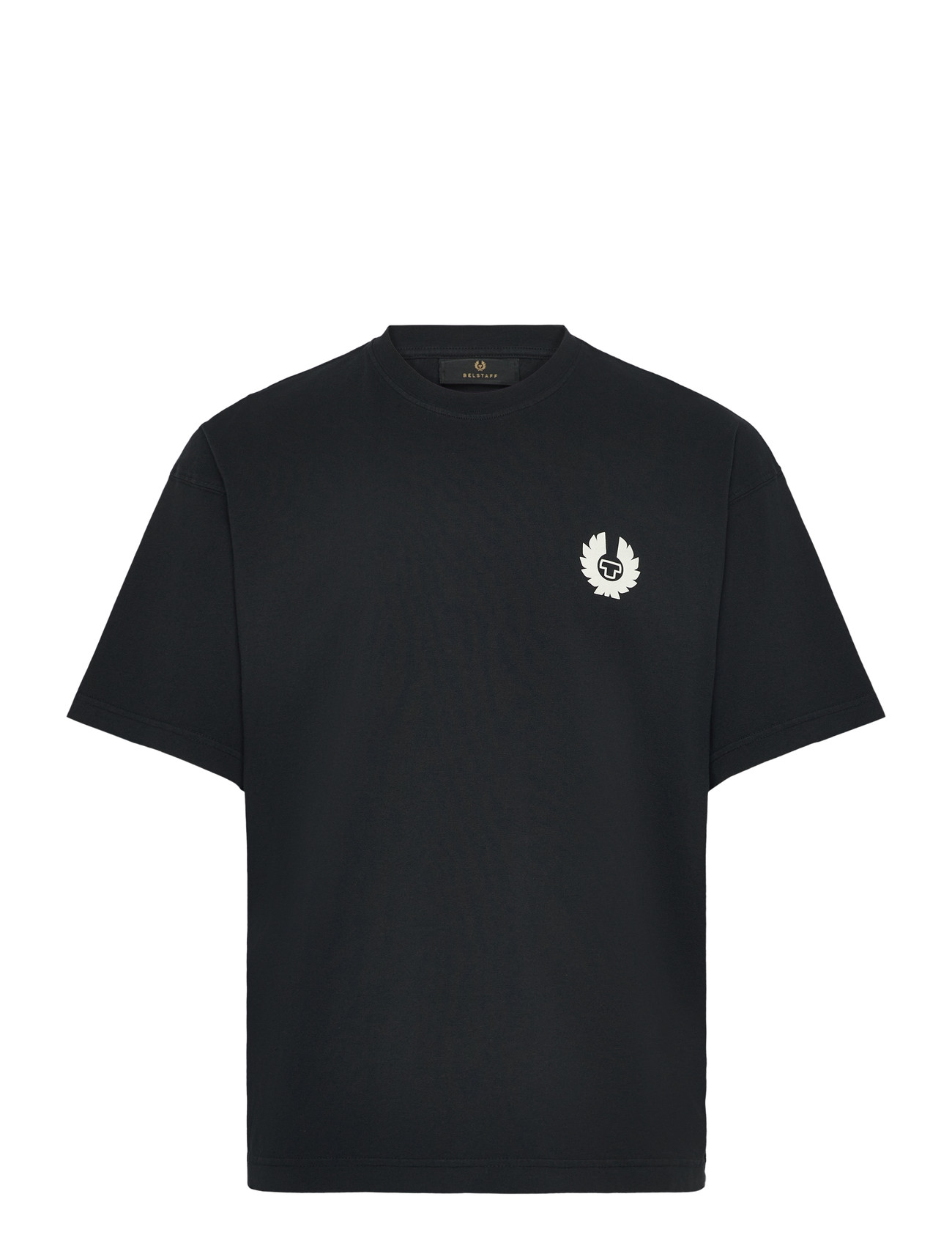 Belstaff Competition T-Shirt Black, XXL, Black, T-Shirts > Kortærmede, Herre