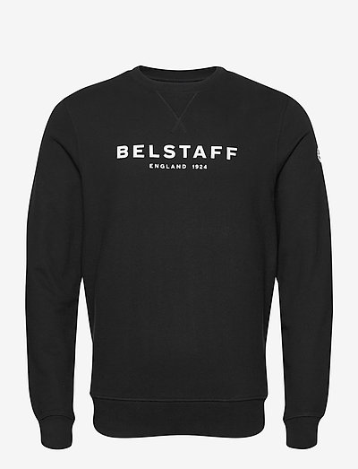 BELSTAFF 1924 SWEATSHIRT - tøj - black/white
