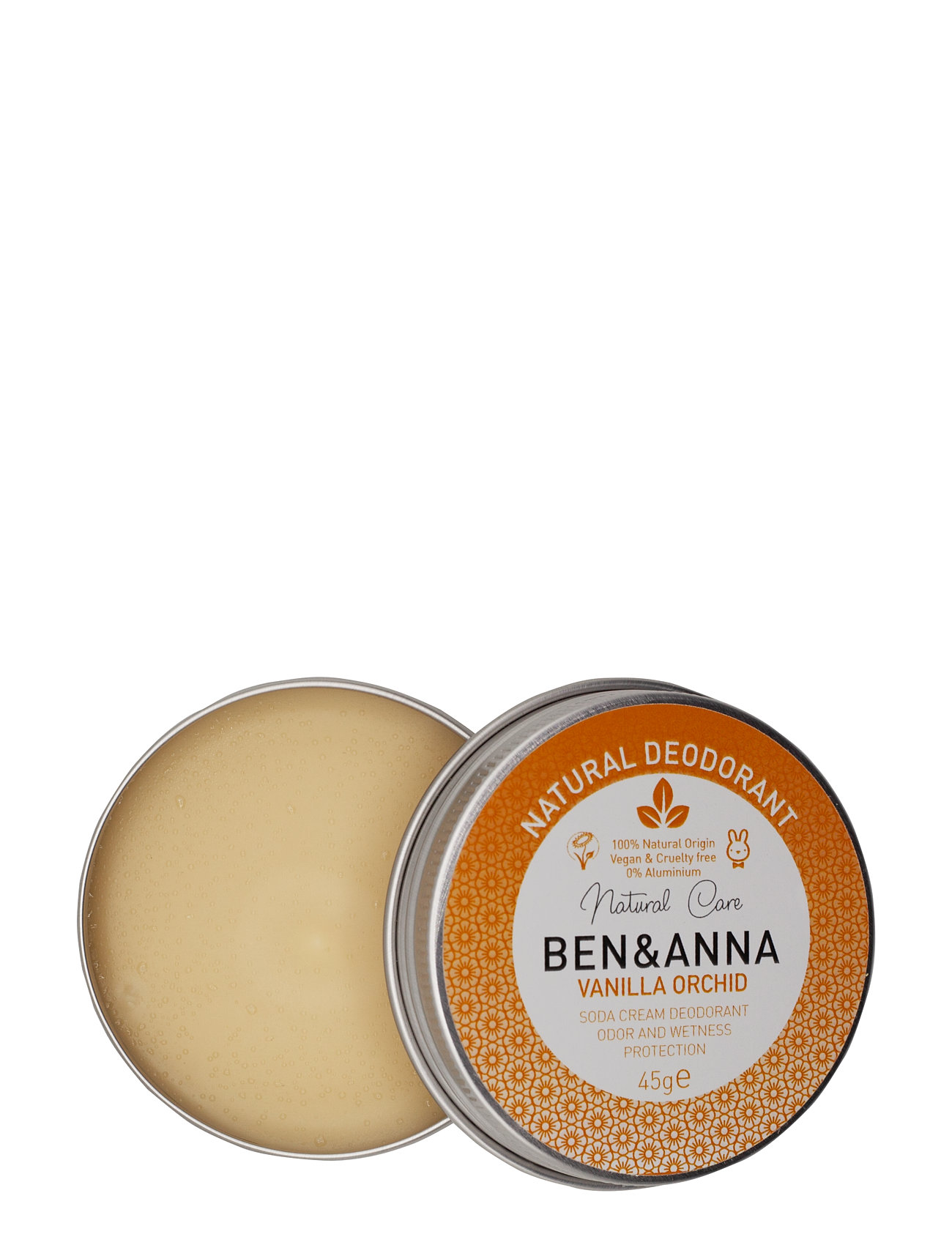 Ben & Anna Ben & Anna Deo Metall Jar Vanilla Orchid, 45 g, Nude, Creams & Wipes, Creams & Wipes, Dame