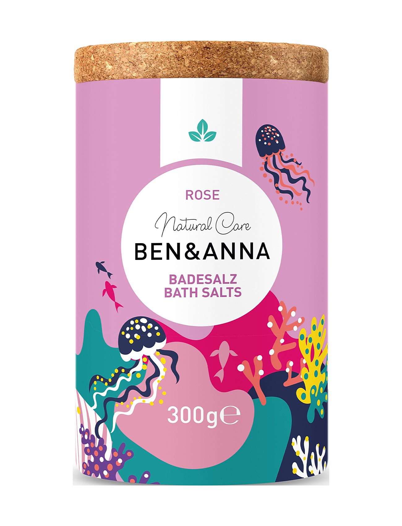 Ben & Anna Ben & Anna Bath Salt Rose 300G Nude