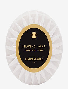 Benjamin Barber Saffron & Leather Shaving Soap - rakgel - no color