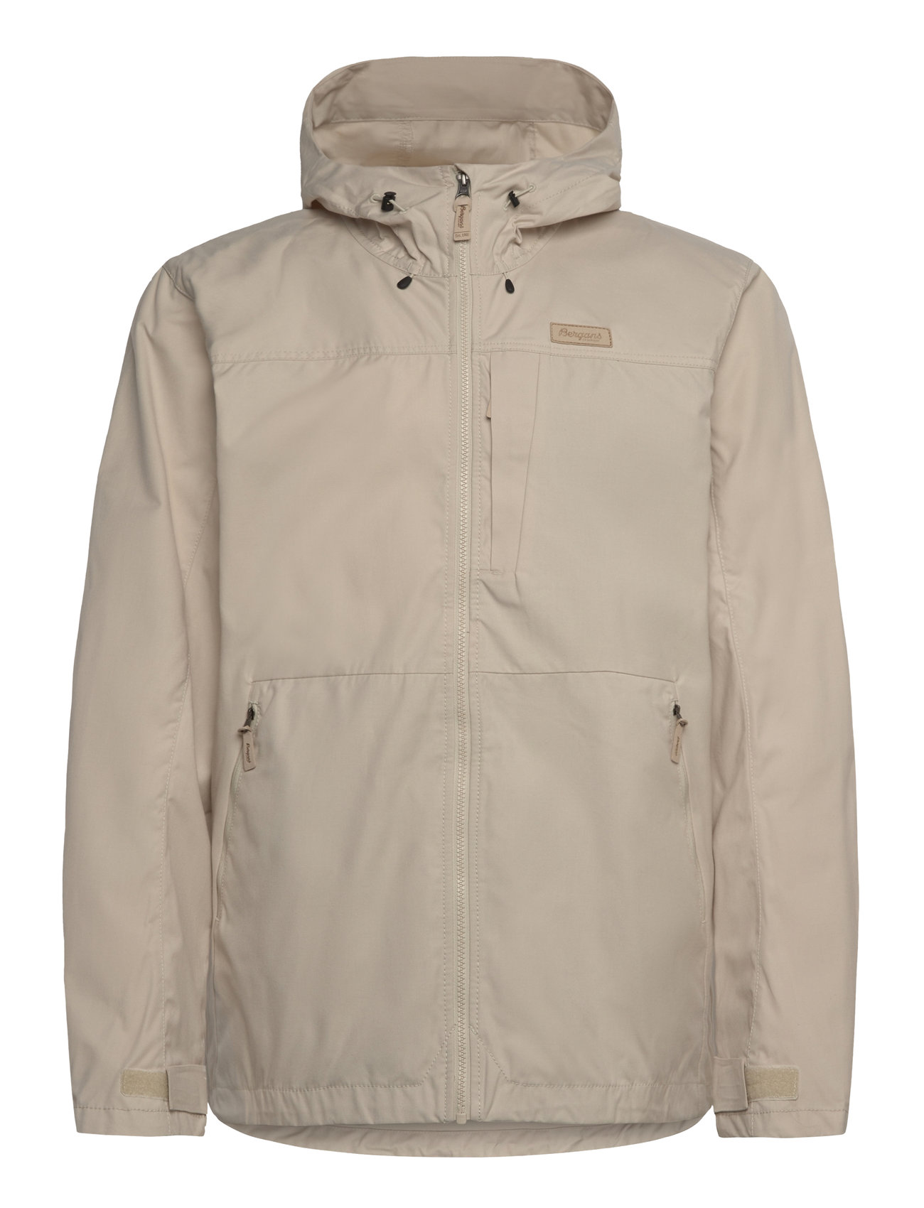 Nordmarka Leaf Light Wind Jacket Men Chalk Sand S Beige Bergans