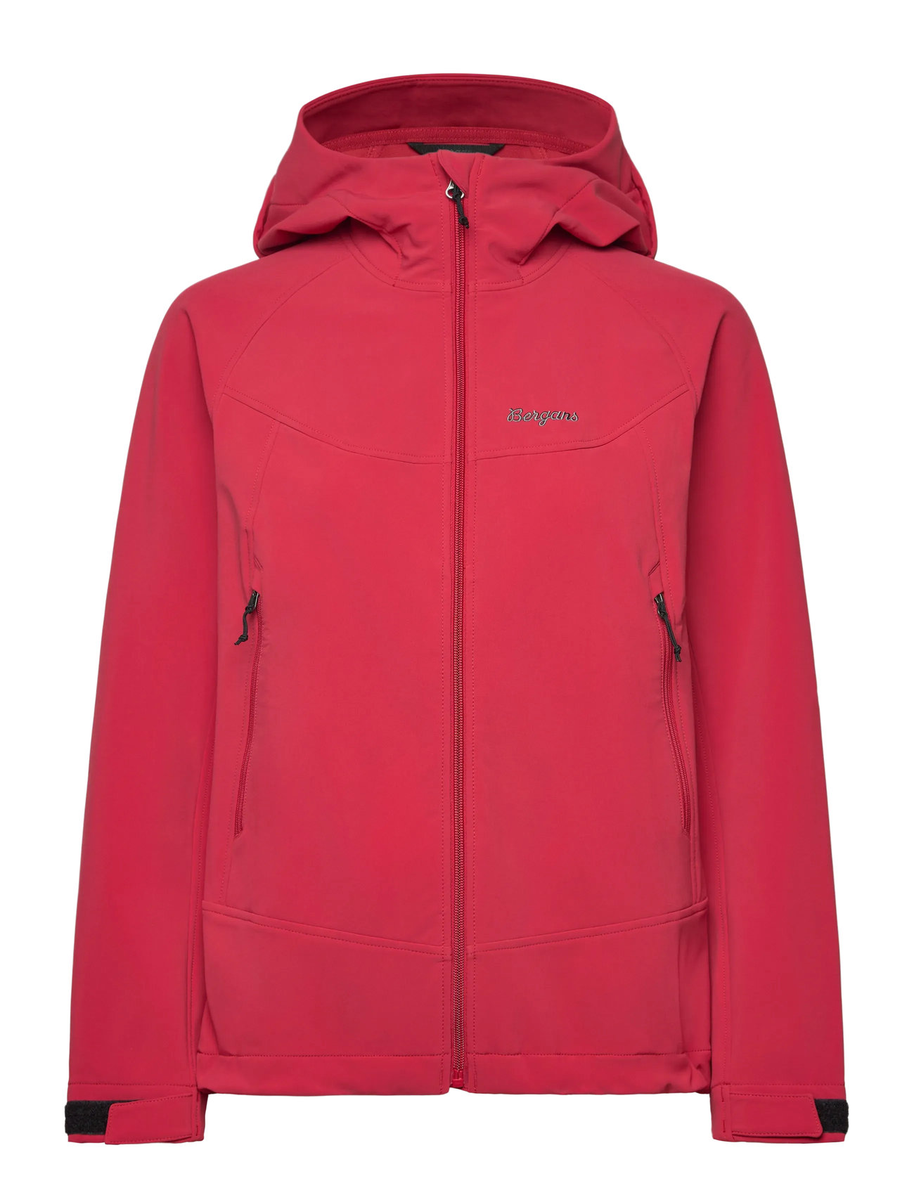 BERGANS Vaagaa Softshell Jacke Hood Damen Rot - S - Damen