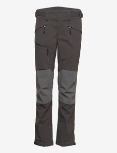 Fjorda Trekking Hybrid W Pants - ulkohousut - solid charcoal/solid dark grey