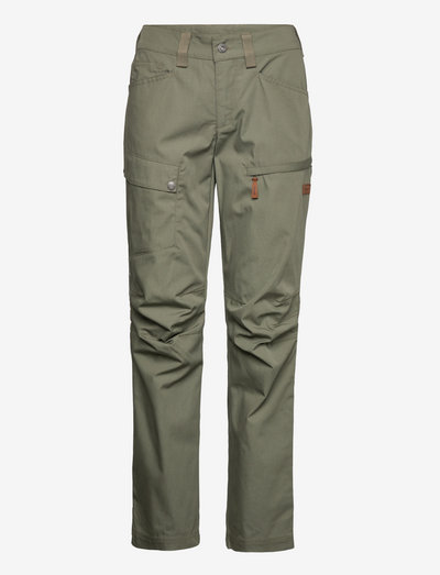 Nordmarka Elemental Outdoor Pants Women - spodnie turystyczne - green mud