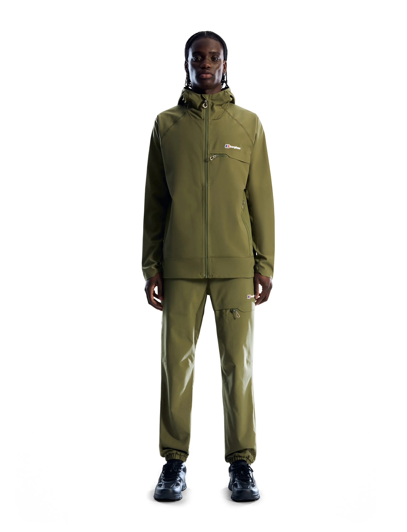 Berghaus Bg Wavertree Hooded Jkt Am Dkgrn, XL, Khaki green, Sport Jackets > Sport Outdoor Jackets, Herre