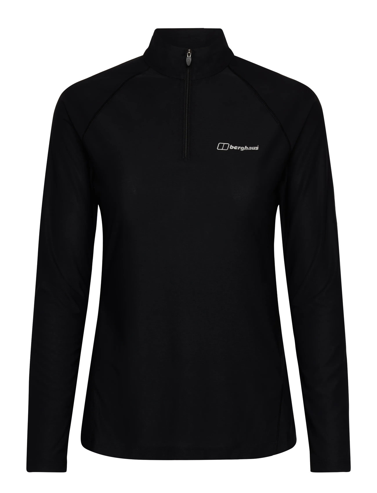 Berghaus Bg 24-7 Base Zipls Af, XS, Black, Sports Overdele & T-shirts > Sport Long Sleeve Overdele, Dame