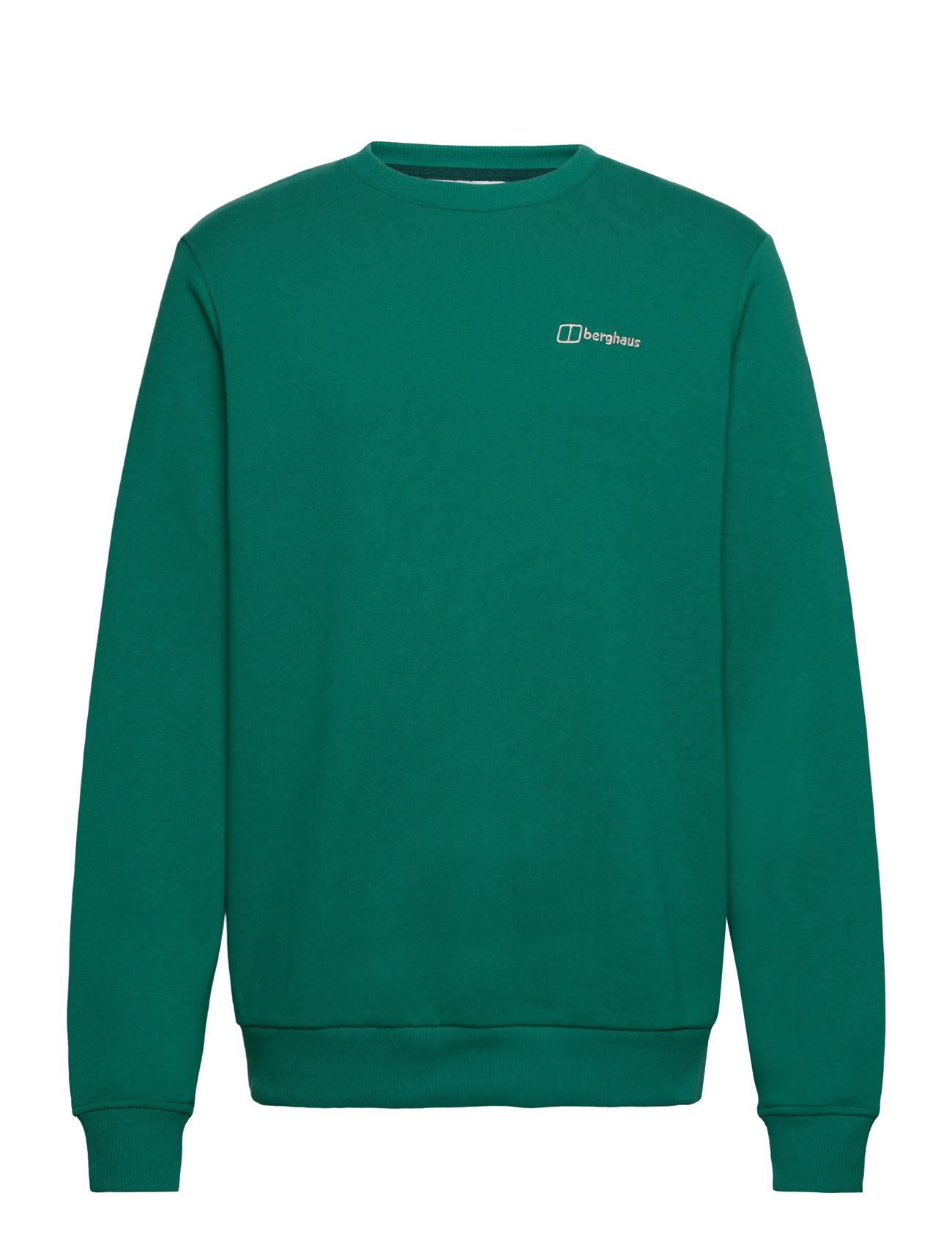 BERGHAUS Bg M Logo Crew Grün - XL - Herren