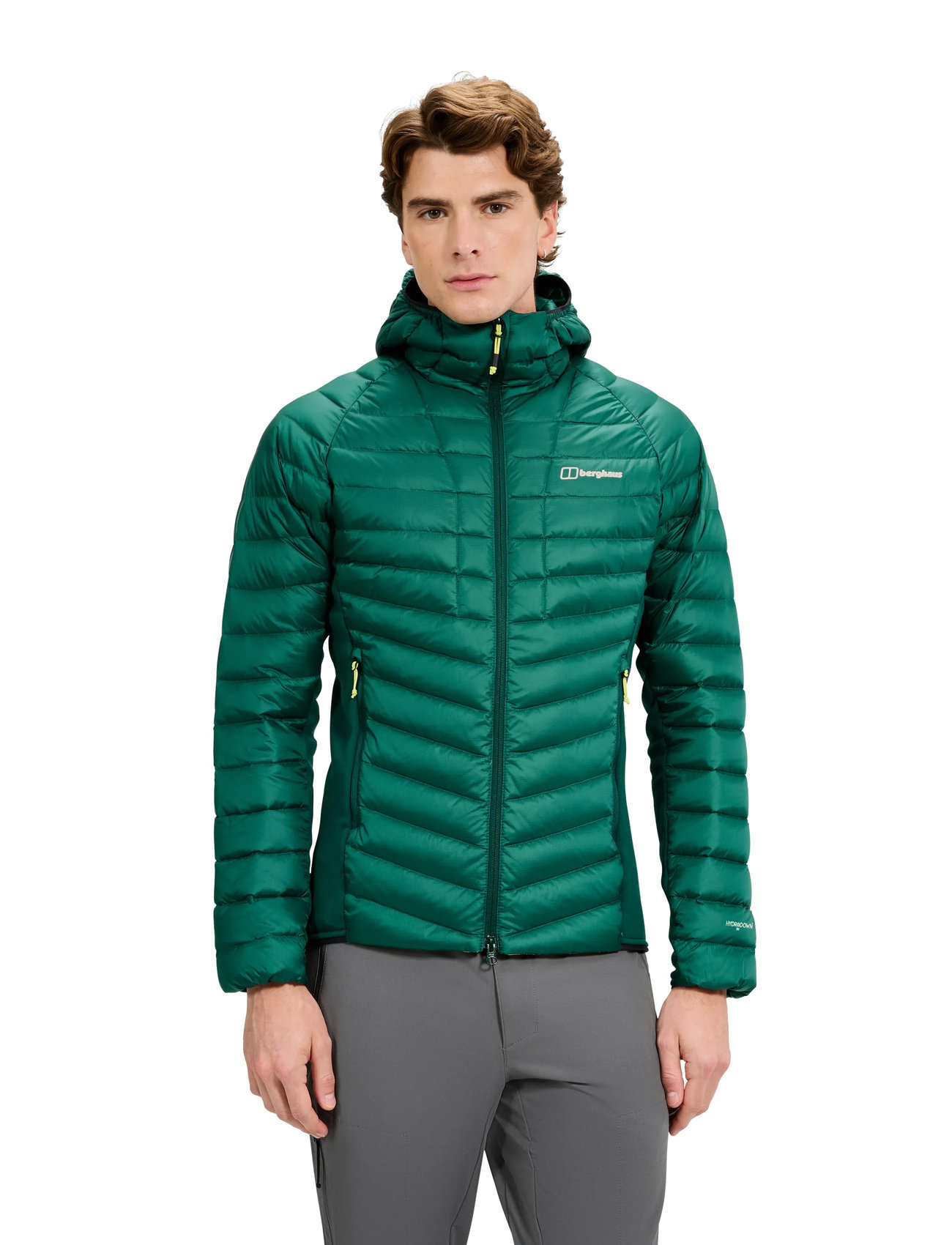 Berghaus Bg M Tephra Strch Rflct 2.0 Hoody, L, Green, Sport Jackets > Sport Outdoor Jackets, Herre