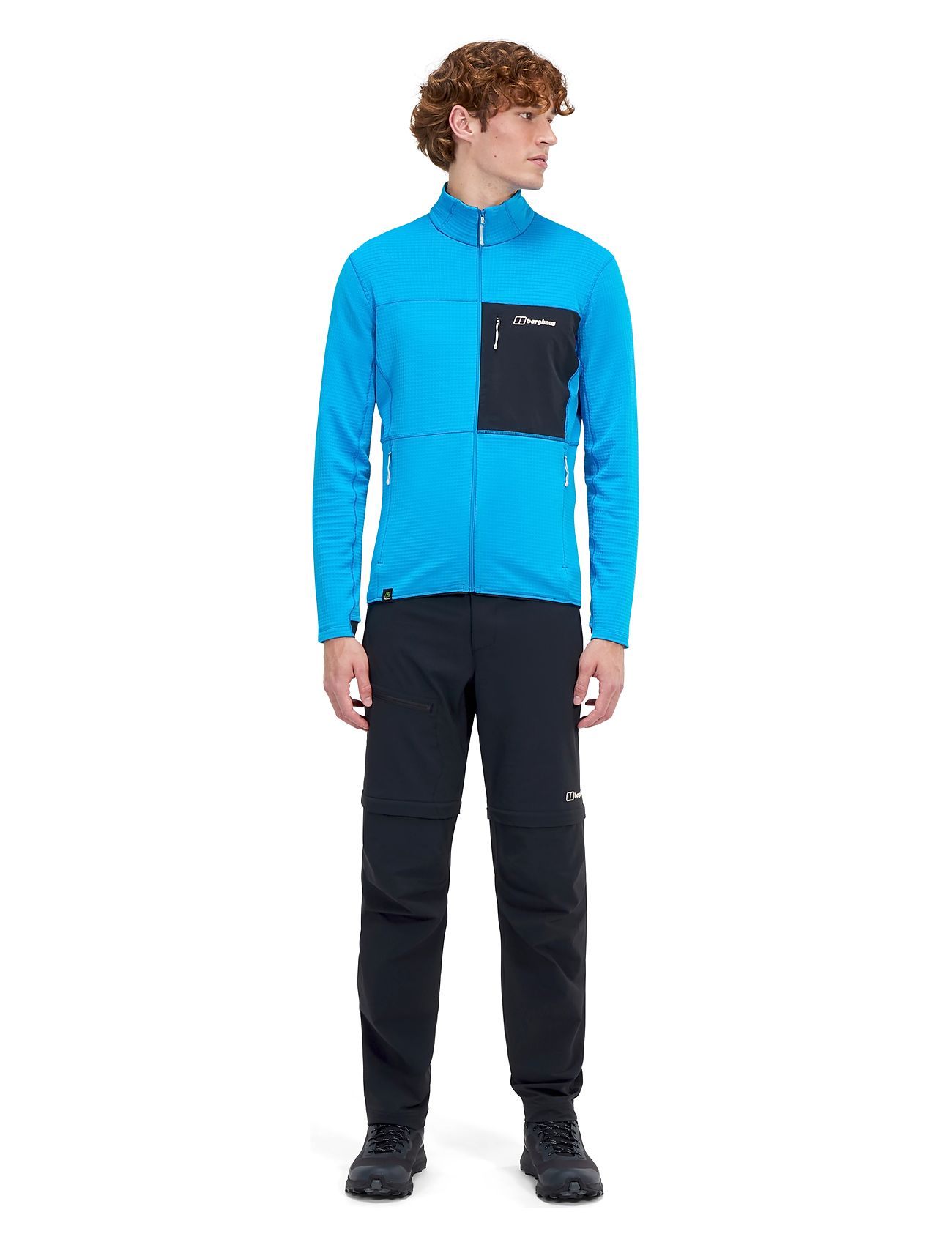 Berghaus Bg M Ridge-Hiker Jkt, L, Blue, Sport Jackets > Sport Outdoor Jackets, Herre