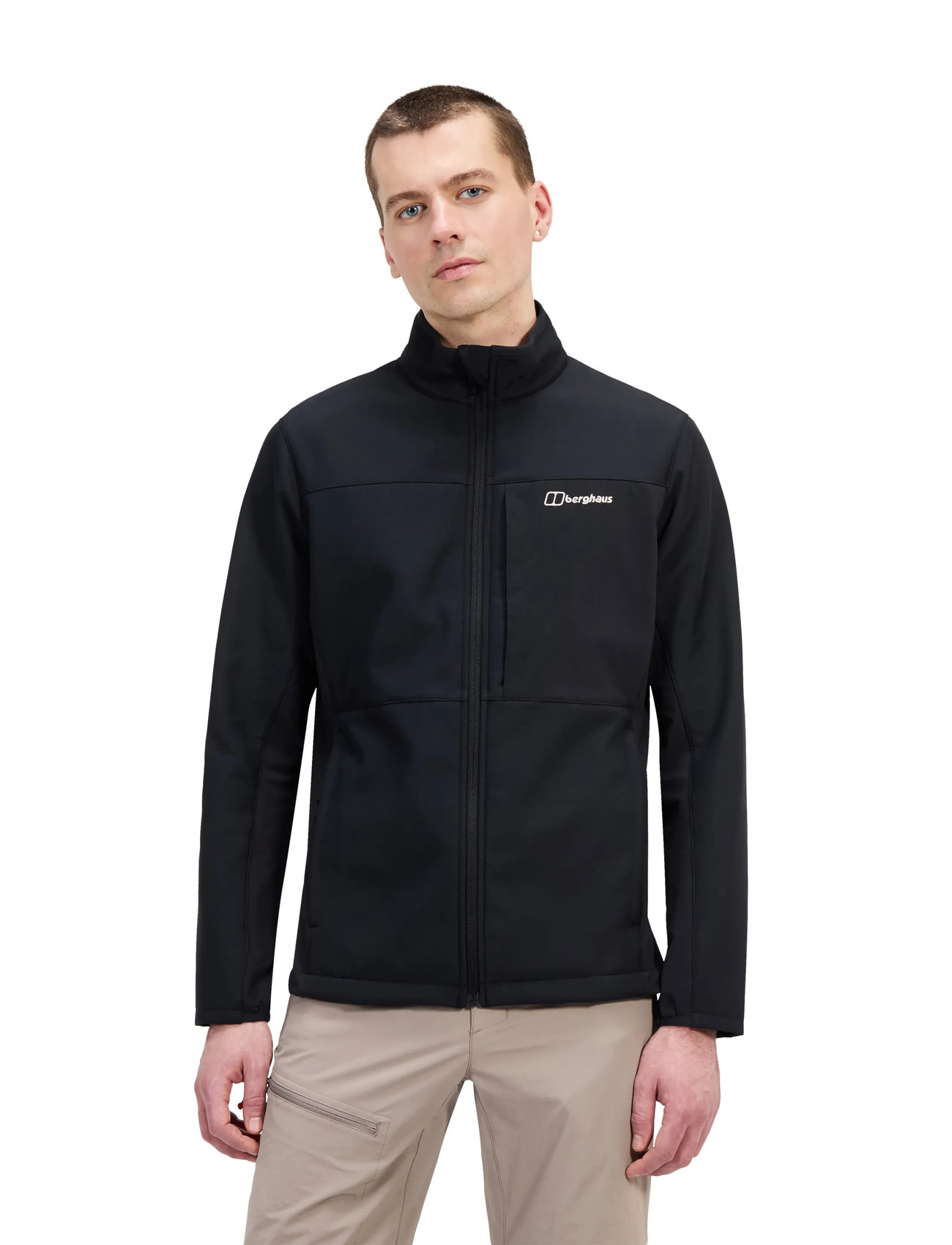 Berghaus Bg M Ghlas 3.0 Softshell Jkt, XL, Black, Sport Jackets > Sport Outdoor Jackets, Herre