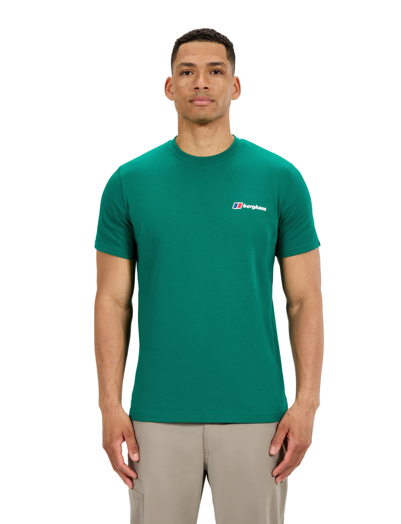 Berghaus Bg M Berghaus Front & Back Tee, XL, Green, Sport Overdele > Sport T-shirts, Herre