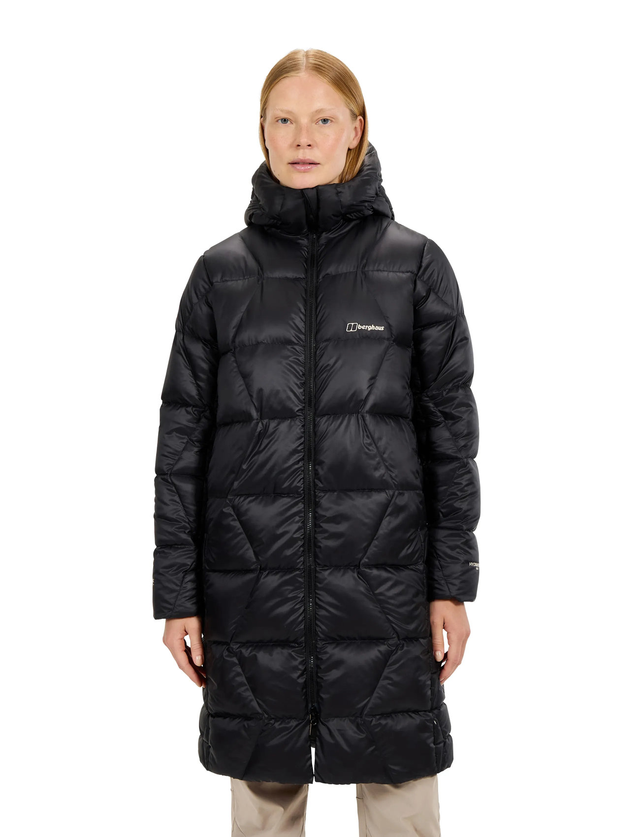 Berghaus Bg Explorer Long Down Jkt Af, XL, Black, Sport Jackets > Sport Outdoor Jackets, Dame