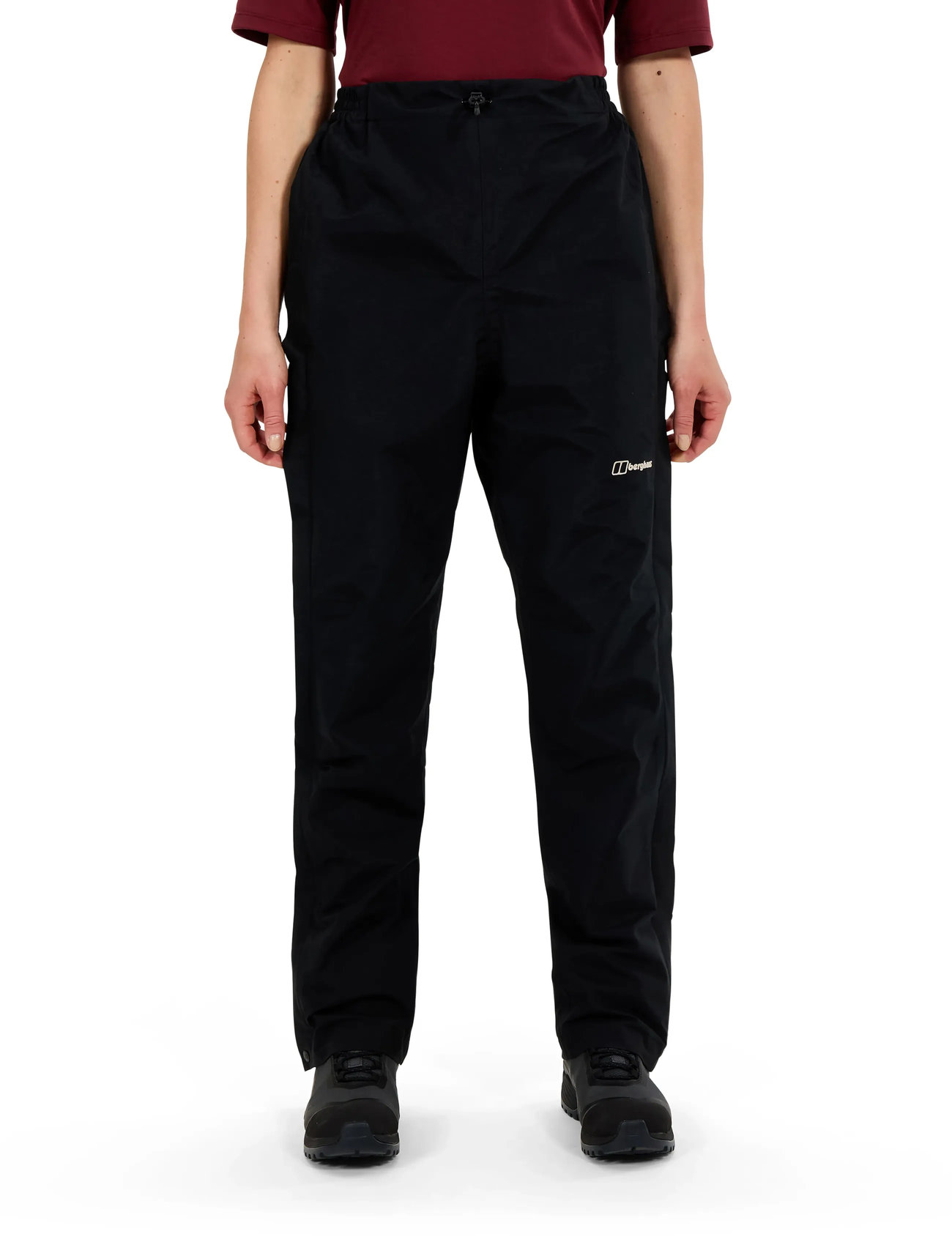 Berghaus Bg Hillwalker 2.0 Pant Af, 44 x 31, Black, Sport Rainwear > Sport Rain Pants, Dame