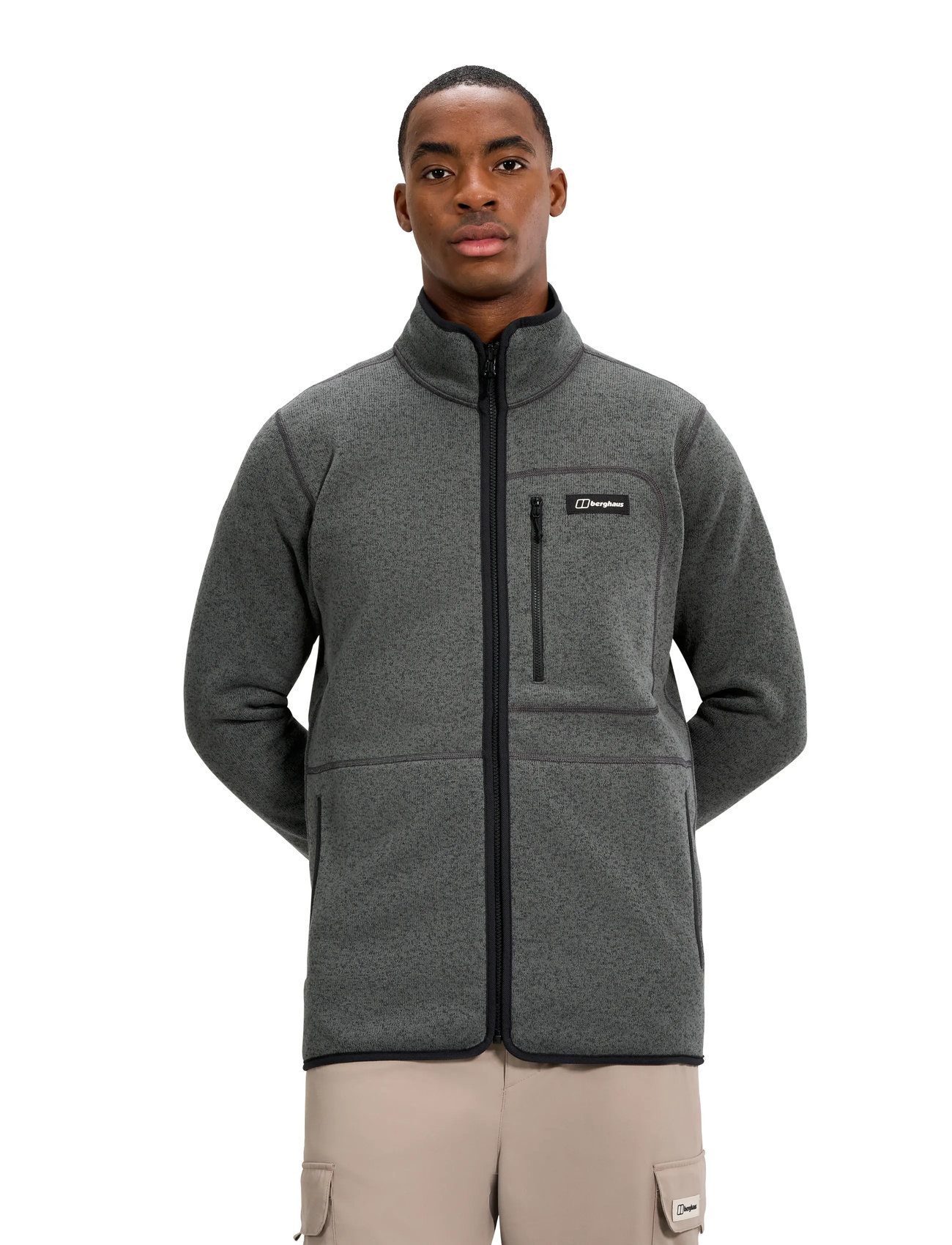 Berghaus Bg Asterby Ia Jkt Am, XXL, Grey, Sport Fleeces & Midlayers > Sport Fleeces, Herre