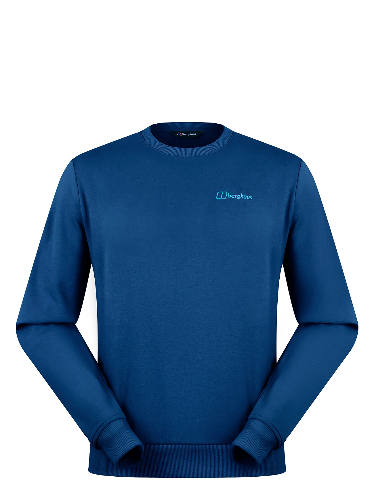 BERGHAUS Bg M Logo Crew Hell Blau - S - Herren