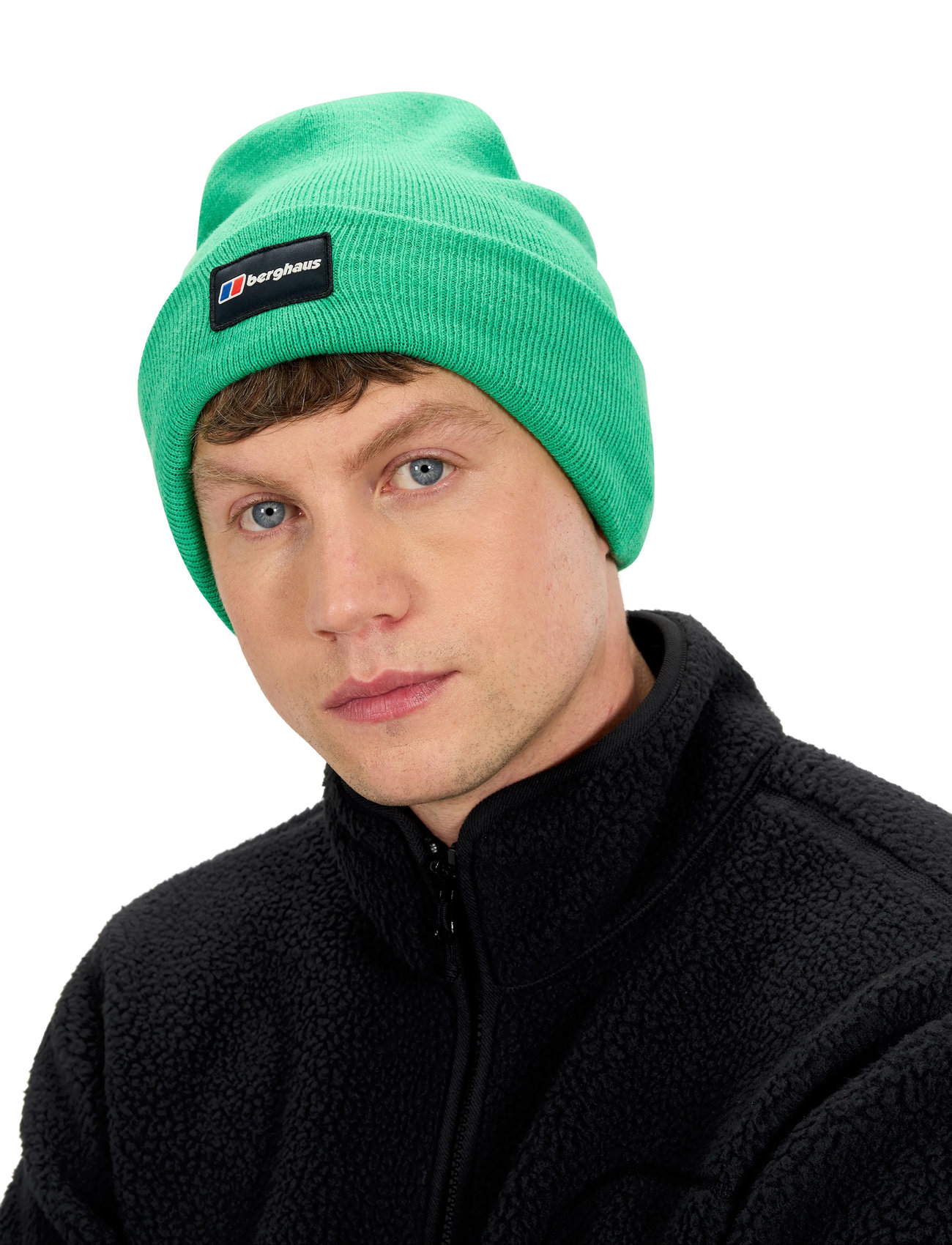 Berghaus Bg Berg Logo Recognition Beanie, One Size, Green, Sport Accessories > Sport Beanies, Dame