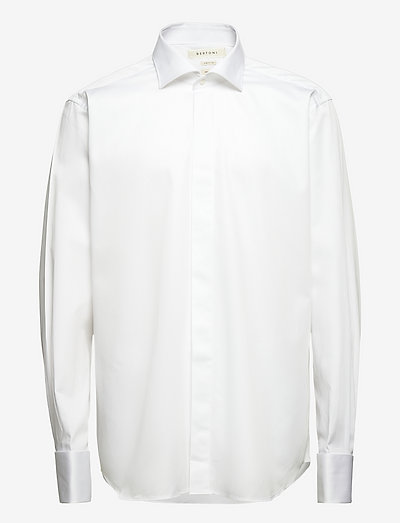 Asle l/s Tux Shirt - basic-hemden - 101 real white