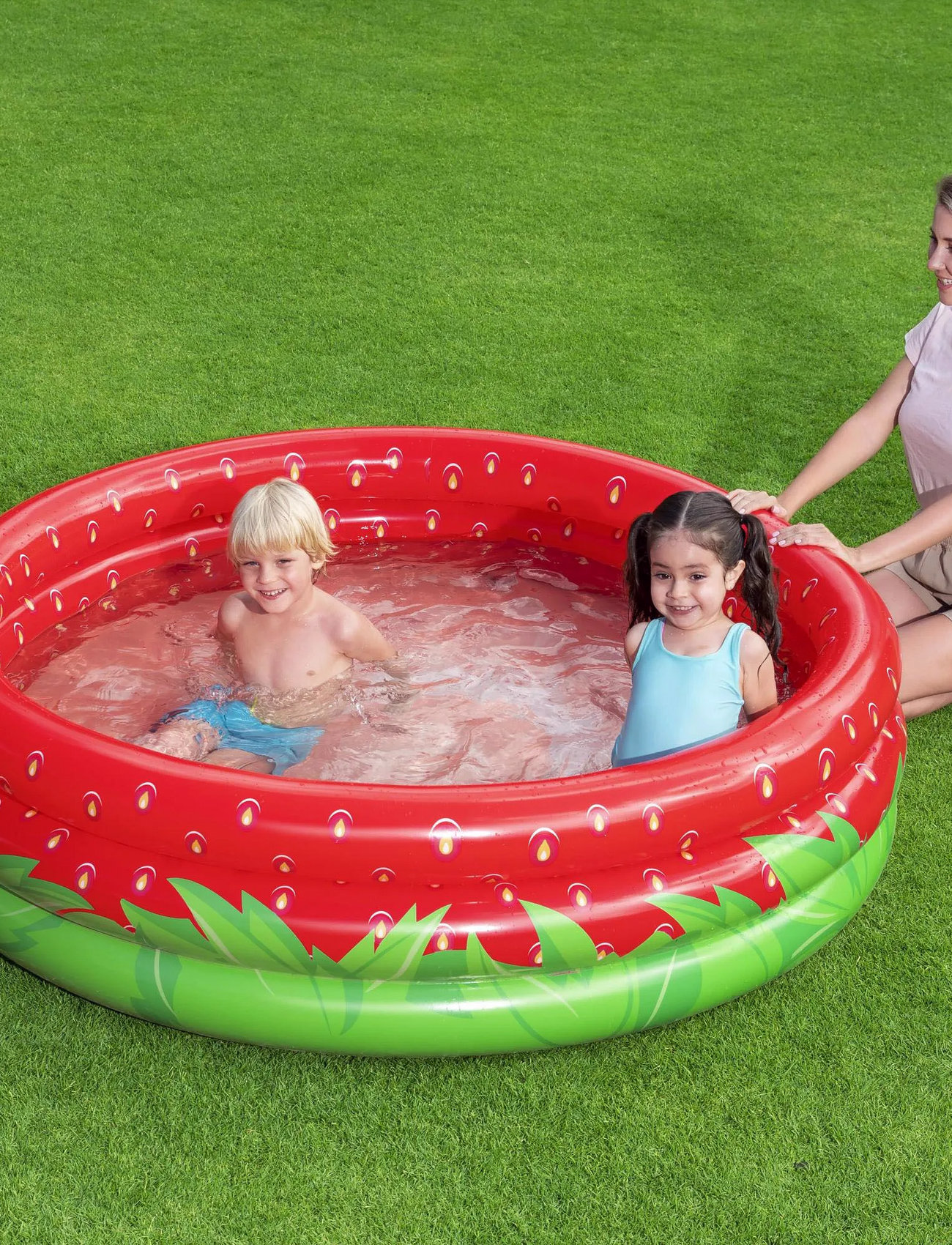Bestway Strawberry Kiddie Pool, One Size, Multi/patterned, Water Legetøj > Children's Pools, Børn