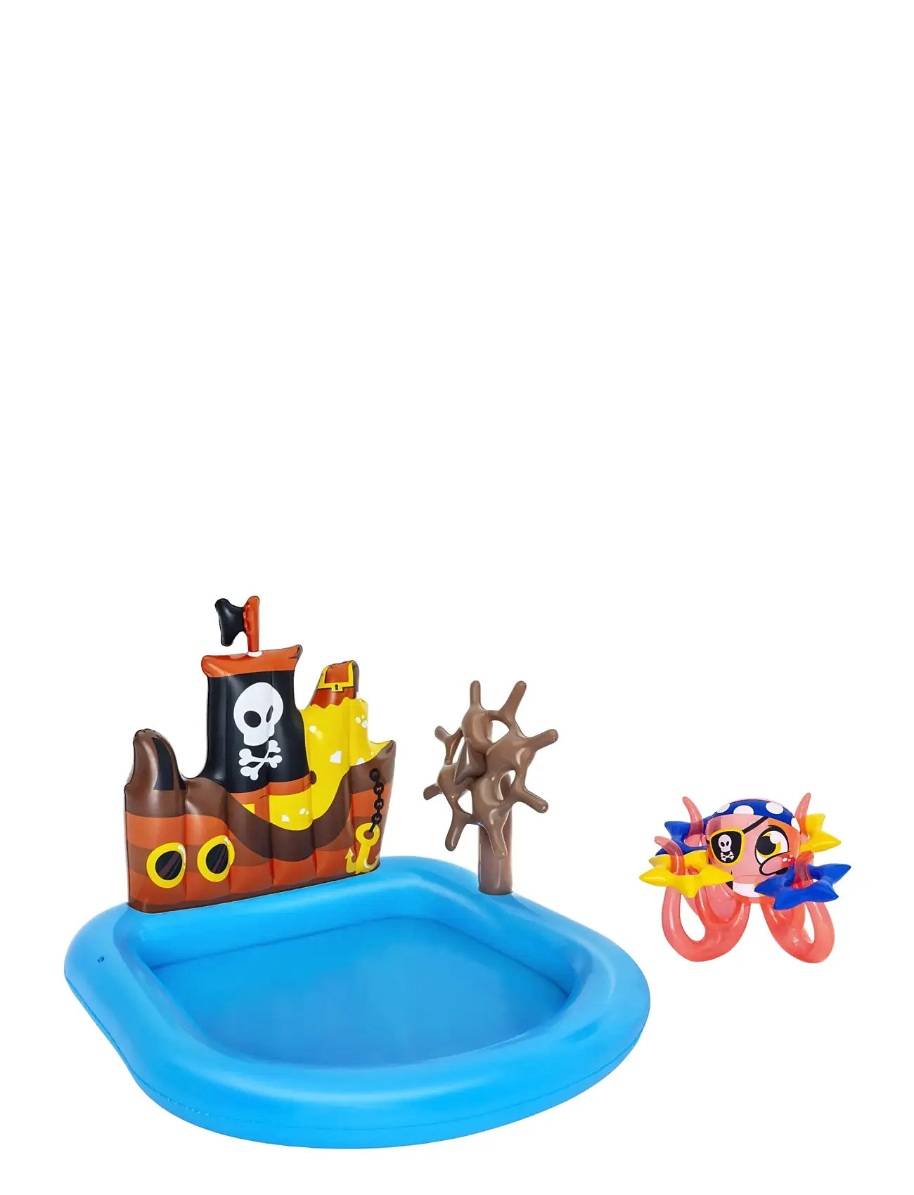 1.40M X 1.30M X 1.04M Ships Ahoy Play Center Toys Bath & Water Toys Water Toys Children's Pools Multi/patterned Bestway