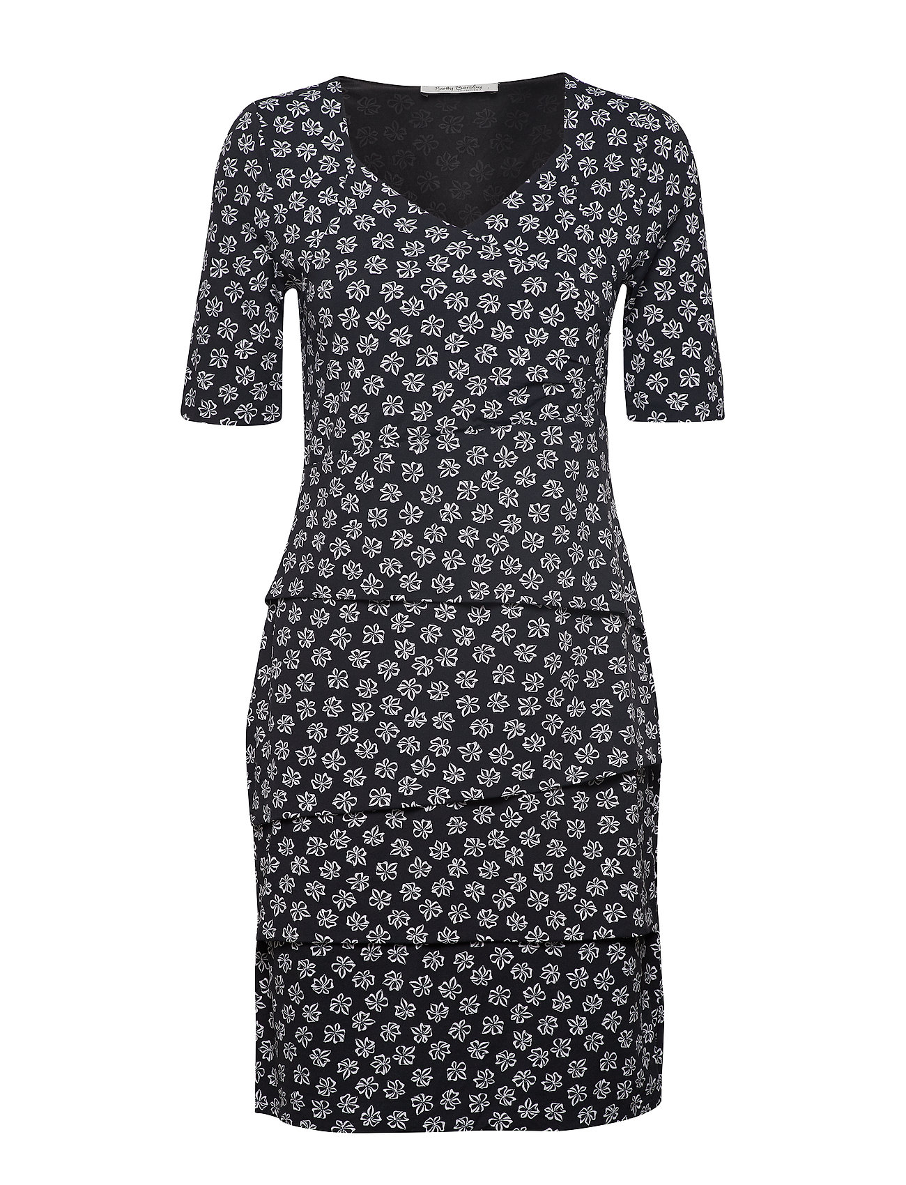 Dress Jurk Knielengte Blauw Betty Barclay betty barclay kopen in de aanbieding Dress Jurk Knielengte Blauw Betty Barclay betty barclay kopen in de aanbieding